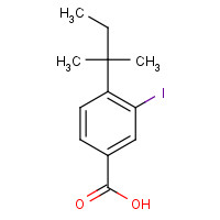 1131588-21-0 3-iodo-4-tert-pentylbenzoic acid chemical structure