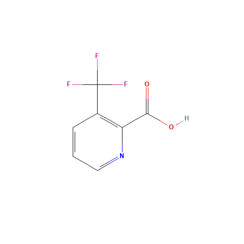 87407-12-3 3-(Trifluoromethyl)pyridine-2-carboxylic acid chemical structure