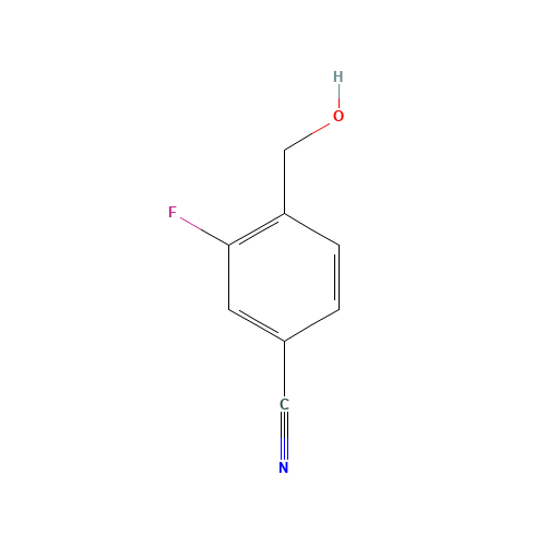 219873-06-0 4-Cyano-2-fluorobenzyl alcohol chemical structure