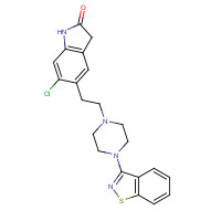 199191-69-0 Ziprasidone mesilate chemical structure