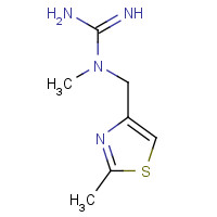 1184920-54-4 1-methyl-1-((2-methylthiazol-4-yl)methyl)guanidine chemical structure