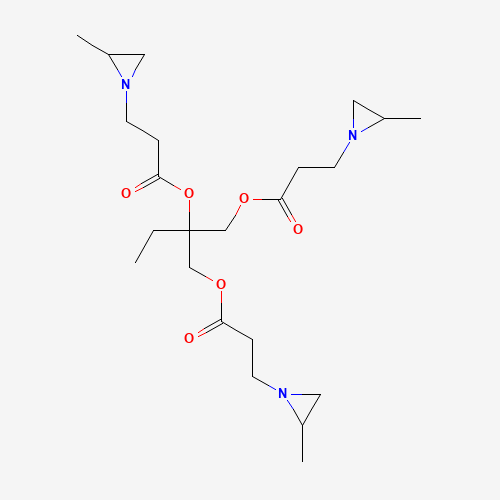 64265-57-2 Trimethylolpropane tris(2-methyl-1-aziridinepropionate) chemical structure