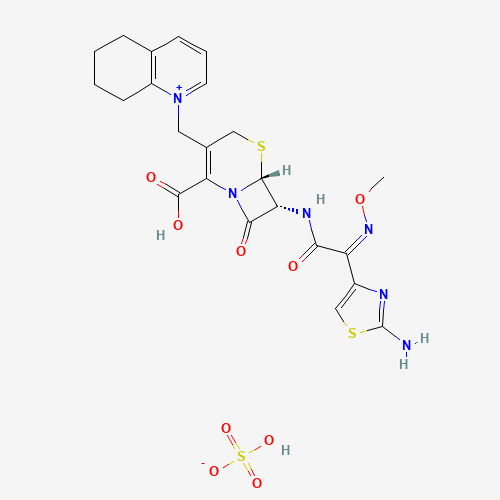118443-89-3 Cefquinome sulfate chemical structure