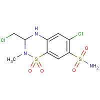 135-07-9 Methyclothiazide chemical structure