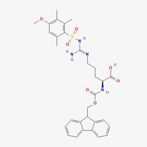 98930-01-9 N-Fmoc-N'-(4-methoxy-2,3,6-trimethylbenzenesulfonyl)-L-arginine chemical structure