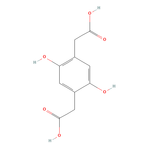 5488-16-4 2,5-DIHYDROXY-1,4-BENZENEDIACETIC ACID chemical structure