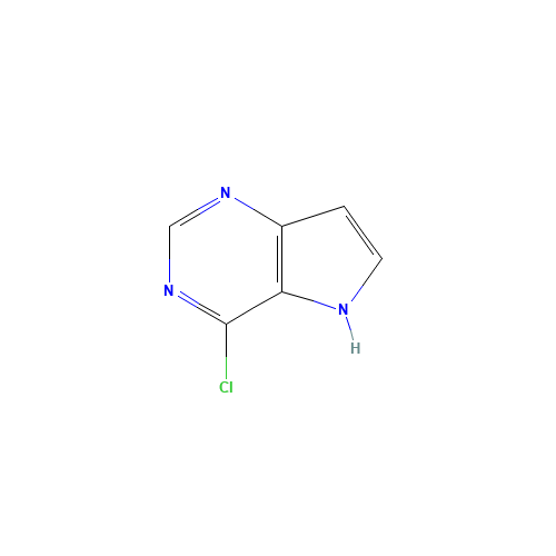 84905-80-6 4-CHLORO-5H-PYRROLO[3,2-D] PYRIMIDINE chemical structure
