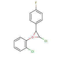 133024-33-6 Z-3-Chloro-1-(2-chlorophenyl)-2-(4-fluorophenyl)-oxirane chemical structure