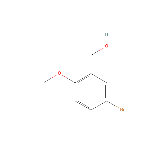 80866-82-6 5-BROMO-2-METHOXYBENZYL ALCOHOL chemical structure