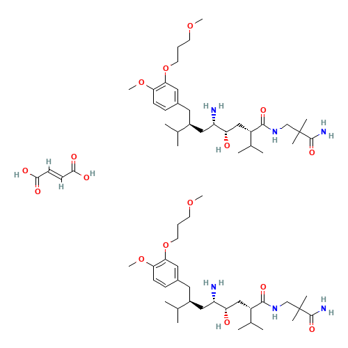 173334-58-2 Aliskiren hemifumarate chemical structure