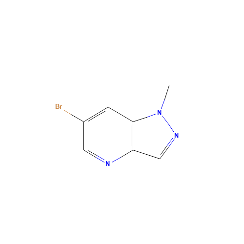 1150617-56-3 6-bromo-1-methyl-1H-pyrazolo[4,3-b]pyridine chemical structure