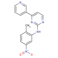 152460-09-8 N-(2-Methyl-5-nitrophenyl)-4-(pyridin-3-yl)pyrimidin-2-amine chemical structure