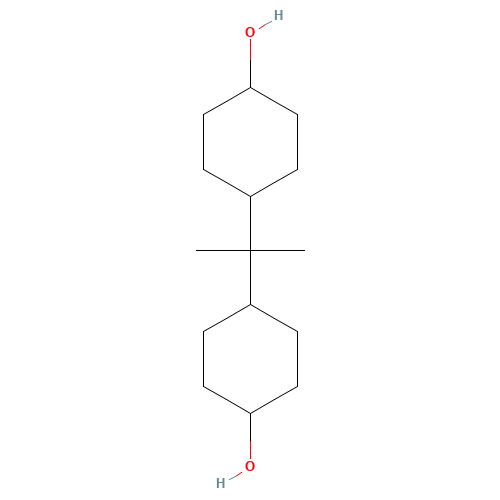80-04-6 4,4'-Isopropylidenedicyclohexanol chemical structure
