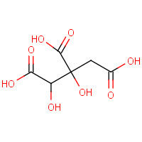 6205-14-7 Hydroxycitric acid chemical structure