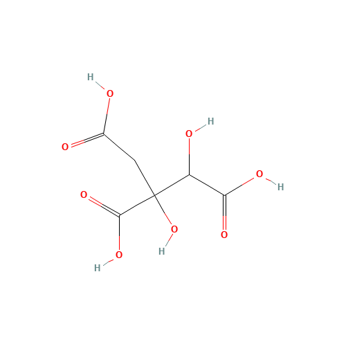 6205-14-7 Hydroxycitric acid chemical structure