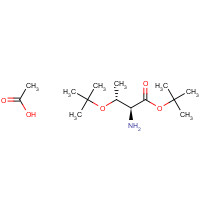 5854-77-3 O,O'-di-tert-butyl-L-threonine acetate chemical structure