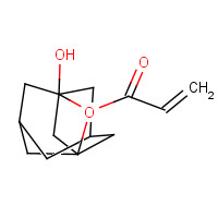 115372-36-6 1,3-Adamantanediol monoacrylate chemical structure