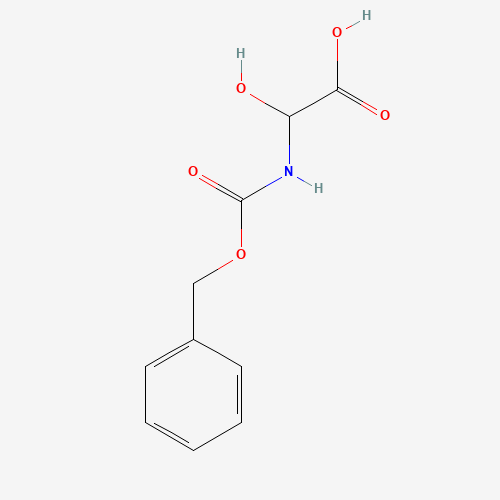 56538-57-9 2-([(BENZYLOXY)CARBONYL]AMINO)-2-HYDROXYACETIC ACID chemical structure