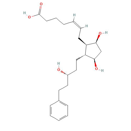 41639-83-2 Latanoprost acid chemical structure