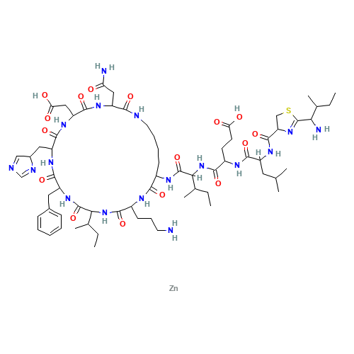 1405-89-6 Zinc bacitracin chemical structure