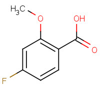 395-82-4 4-Fluoro-2-methoxybenzoic acid chemical structure