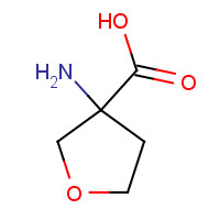 125218-55-5 3-AMINOTETRAHYDROFURAN-3-CARBOXYLIC ACID chemical structure