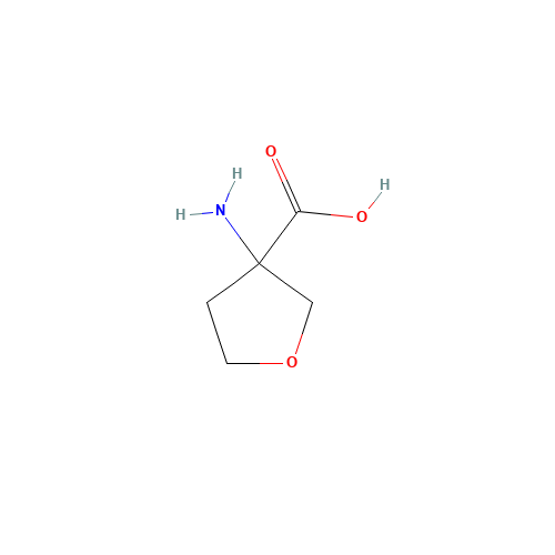 125218-55-5 3-AMINOTETRAHYDROFURAN-3-CARBOXYLIC ACID chemical structure