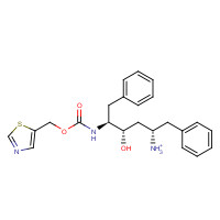 144164-11-4 (2S,3S,5S)-5-Amino-2-(N-((5-thiazolyl)-methoxycarbonyl)amino)-1,6-diphenyl-3-hydroxyhexane chemical structure