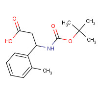 499995-74-3 Boc-2-Methyl-D-beta-phenylalanine chemical structure