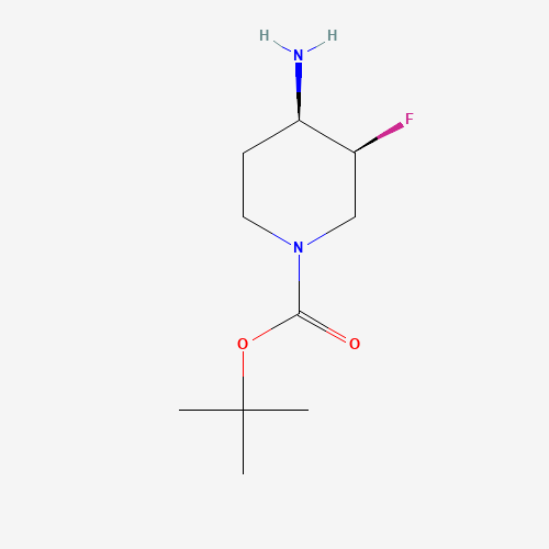 577691-56-6 (3S,4R)-tert-butyl 4-fluoro-3-hydroxypiperidine-1-carboxylate chemical structure