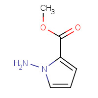 122181-85-5 1H-Pyrrole-2-carboxylicacid,1-amino-,methylester(9CI) chemical structure