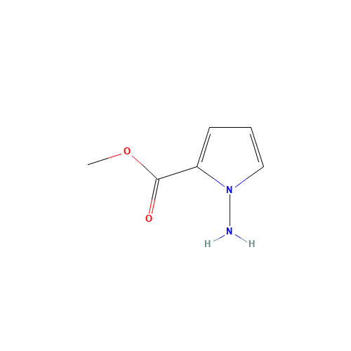 122181-85-5 1H-Pyrrole-2-carboxylicacid,1-amino-,methylester(9CI) chemical structure