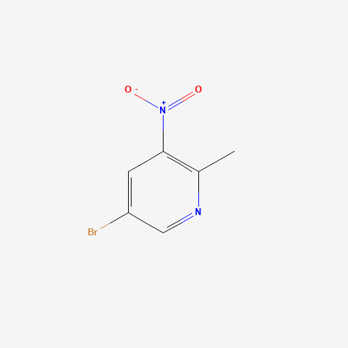911434-05-4 5-Bromo-2-methyl-3-nitropyridine chemical structure