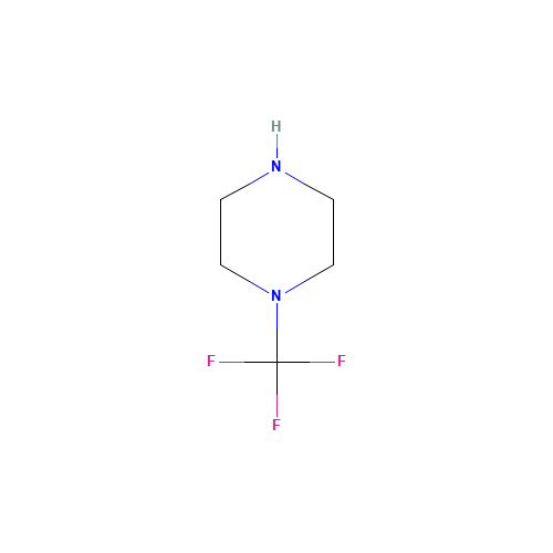 78409-50-4 Piperazine,1-(trifluoromethyl)-(9CI) chemical structure