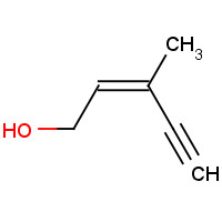 6153-05-5 (Z)-3-Methylpent-2-en-4-yn-1-ol chemical structure