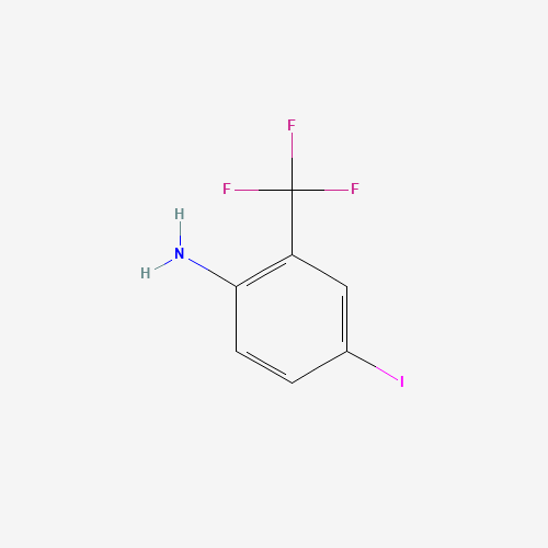 97760-97-9 2-AMINO-5-IODOBENZOTRIFLUORIDE chemical structure