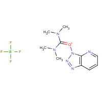 873798-09-5 2-(7-Azabenzotriazole-1-yl)-1,1,3,3-tetramethyluronium tetrafluoroborate chemical structure