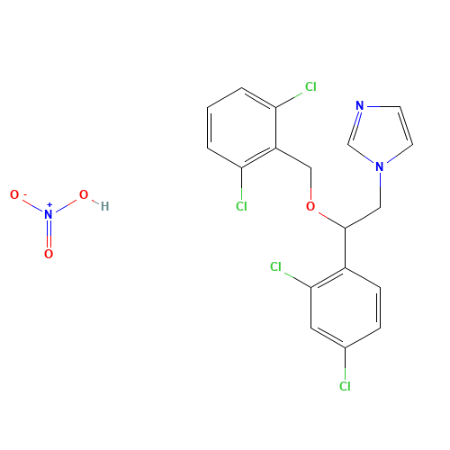 24168-96-5 Isoconazole nitrate chemical structure