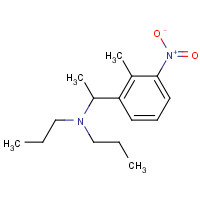 91374-23-1 N,N-Dipropyl-2-methyl-3-nitrophenylethanamine chemical structure