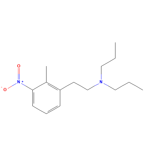 91374-23-1 N,N-Dipropyl-2-methyl-3-nitrophenylethanamine chemical structure