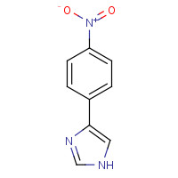 38980-93-7 4-(4-NITROPHENYL)-1H-IMIDAZOLE chemical structure