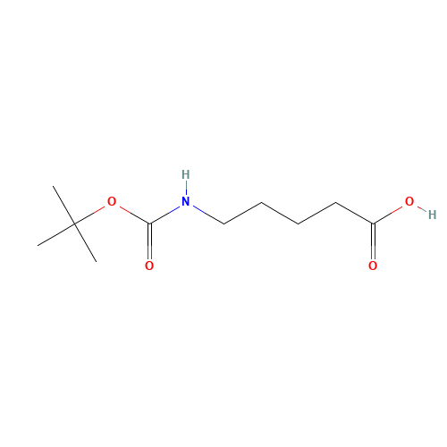 27219-07-4 Boc-5-aminopentanoic acid chemical structure