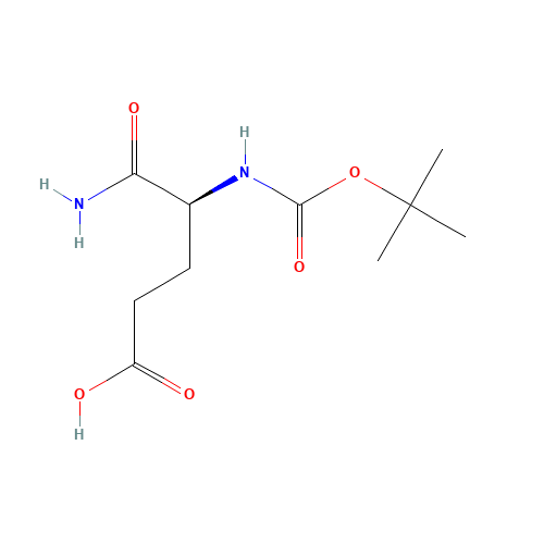 18800-74-3 BOC-GLU-NH2 chemical structure