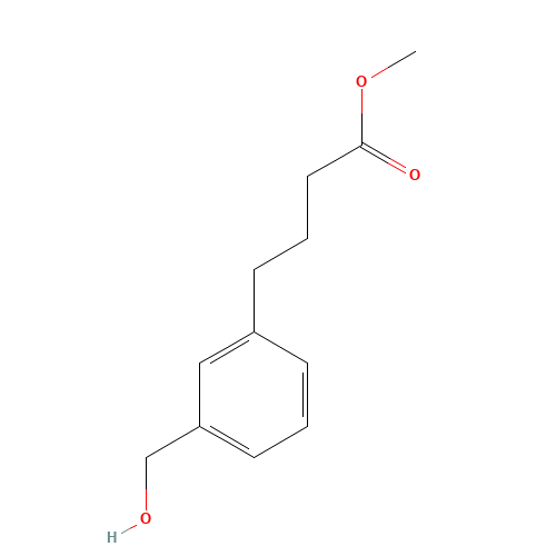 873371-71-2 methyl 4-(3-(hydroxymethyl)phenyl)butanoate chemical structure