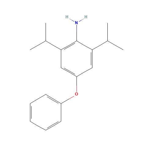 80058-85-1 4-Phenoxy-2,6-Diisopropyl Aniline chemical structure