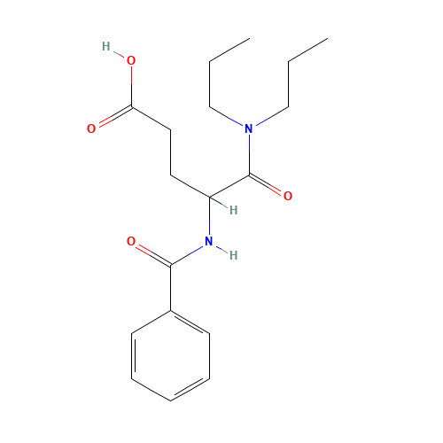 6620-60-6 Proglumide chemical structure