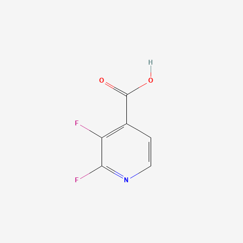 851386-31-7 2,3-Difluoropyridine-4-carboxylic acid chemical structure