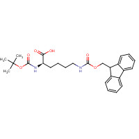 115186-31-7 N-Boc-N'-Fmoc-D-lysine chemical structure