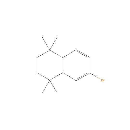 27452-17-1 6-BROMO-1,1,4,4-TETRAMETHYL-1,2,3,4-TETRAHYDRONAPHTHALENE chemical structure