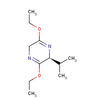 134870-62-5 (S)-2,5-Dihydro-3,6-diethoxy-2-isopropylpyrazine chemical structure